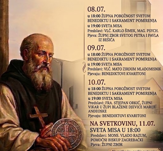 Proslava župne svetkovine sv. Benedikta u Blaškovcu